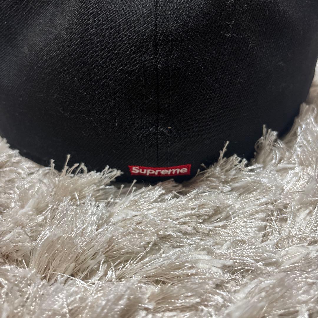 Supreme ブラック キャップ 7 5/8