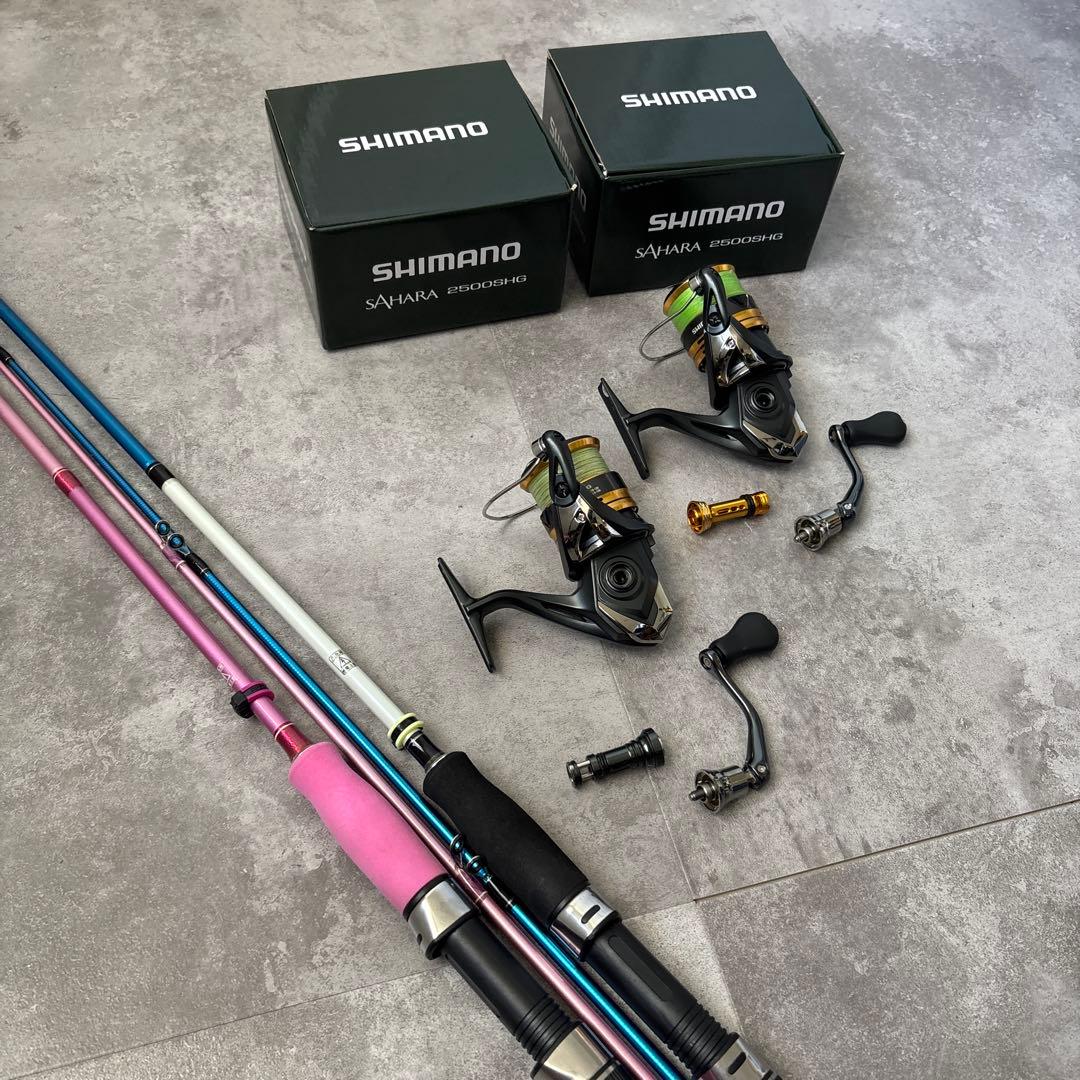SHIMANO サハラ 2500SHG エギングロッド セット try EG