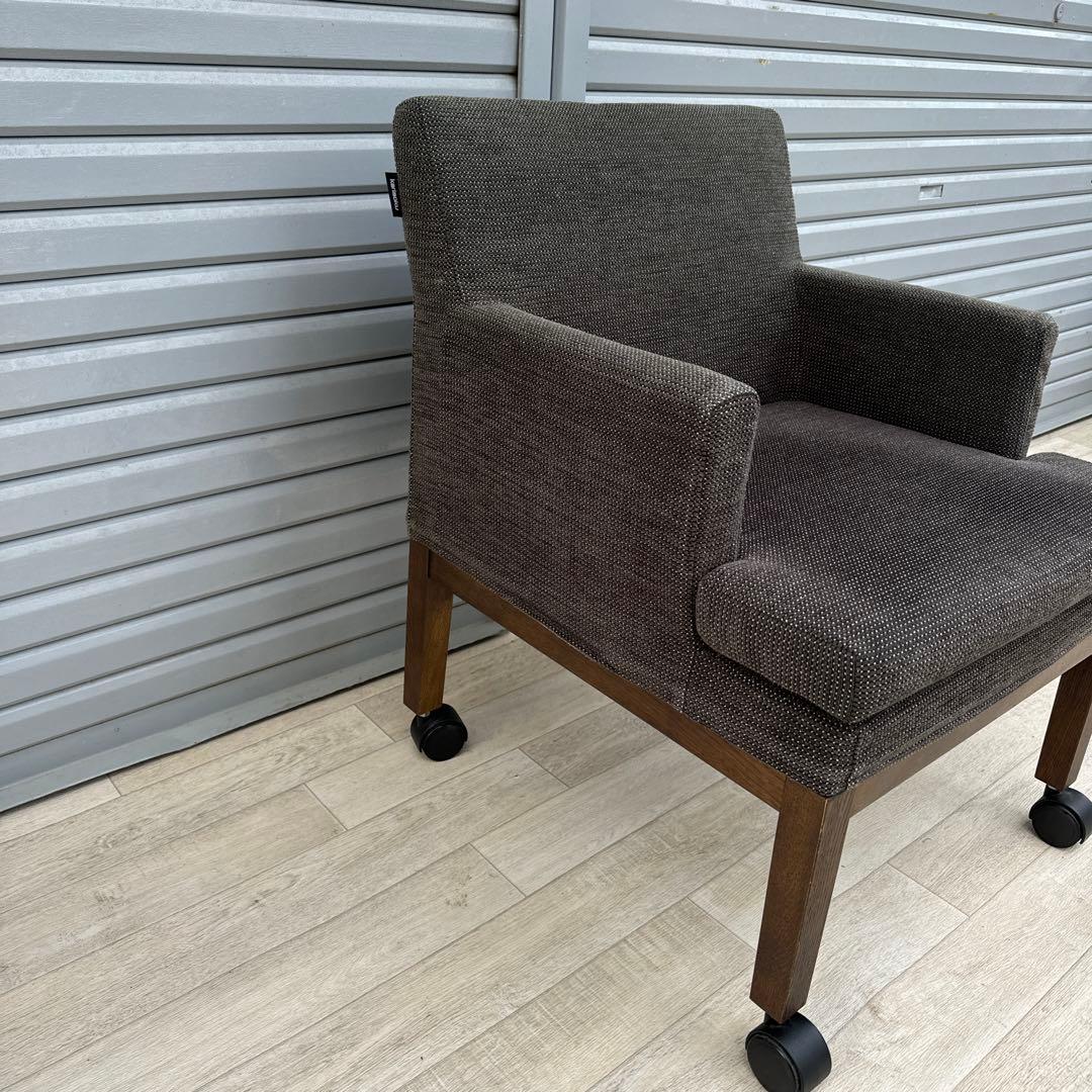 karimoku ダイニングチェアー　CU5100 キャスター付き　③