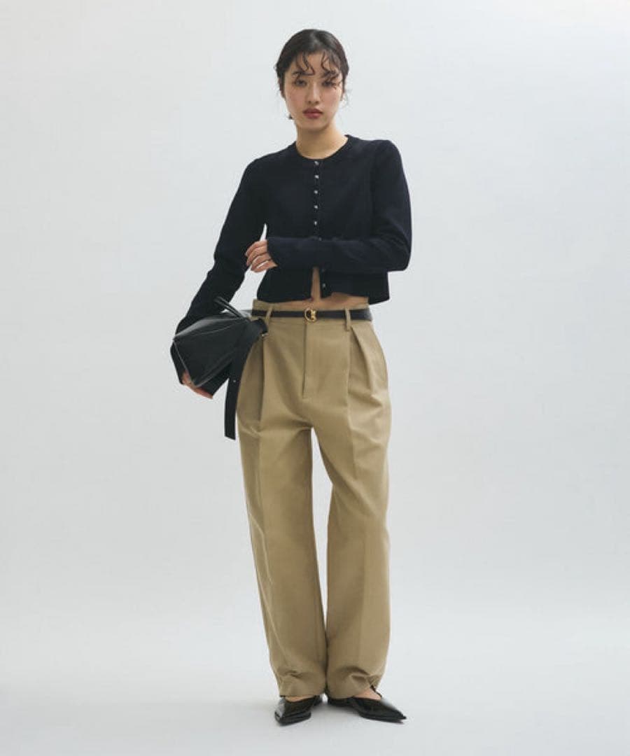 アダムエロペ　コットンダブルクロスパンツ