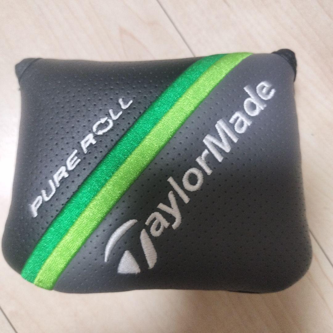 【美品】テーラーメイド MO-32 パター PURE ROLL ヘッドカバー付き