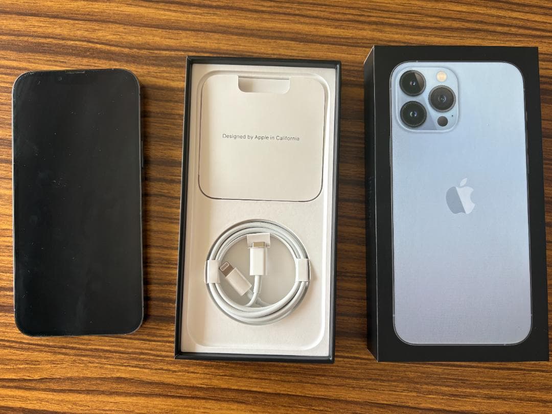 【美品】iPhone13 ProMax 128GB 箱備品付