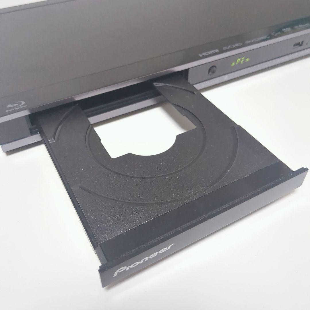【良品】パイオニア ブルーレイDVDプレーヤー BDP-3140-Kリモコン付き
