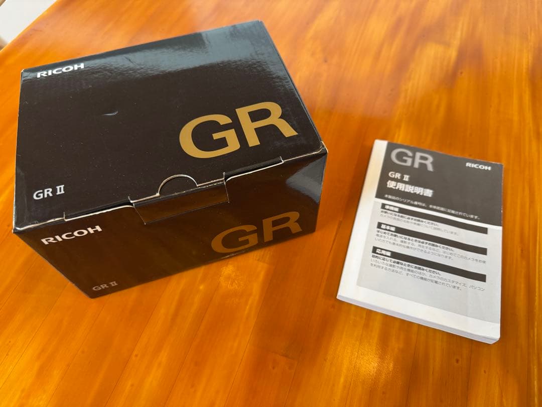 RICOH GR II 【ジャンク品】コンパクトデジタルカメラ