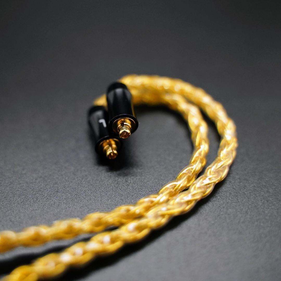 最後1点!最高仕様16コア 金メッキケーブル 膨張式mmcx/2.5mmバランス