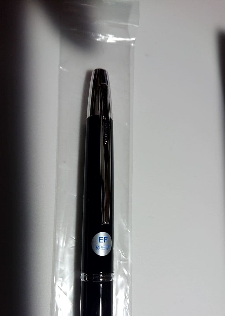 PILOT Capless 万年筆 EF ブラック