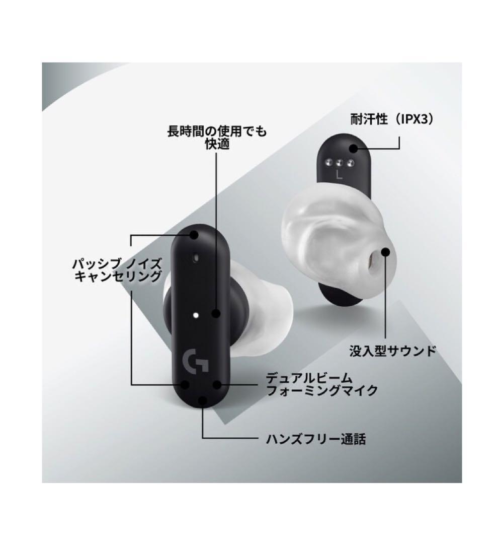 【新品】Logicool G FITS GHS-FITSBK ブラック