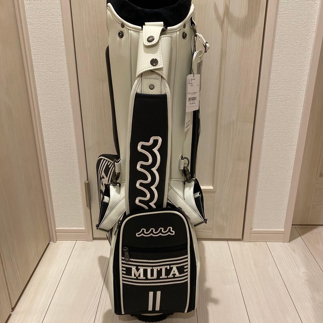 MUTA MARINE ムータマリンゴルフバッグ ホワイト/ブラック
