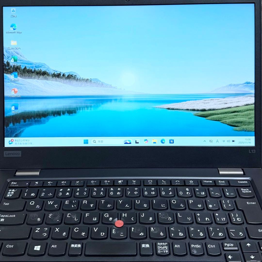 レノボ ノートPC L13 Gen2 11世代i7 SSD512GB オフィス付