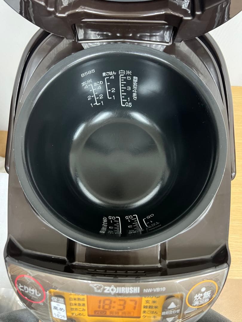 ZOJIRUSHI NW-VB10 IH炊飯器1.0L /5.5合2021 年製