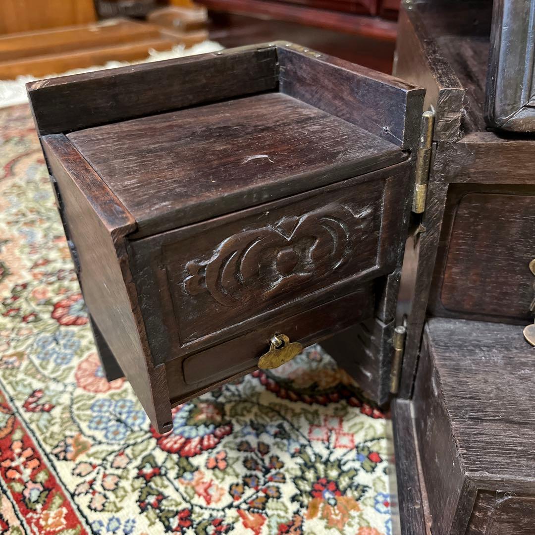 卓上鏡台　アンティーク　中国