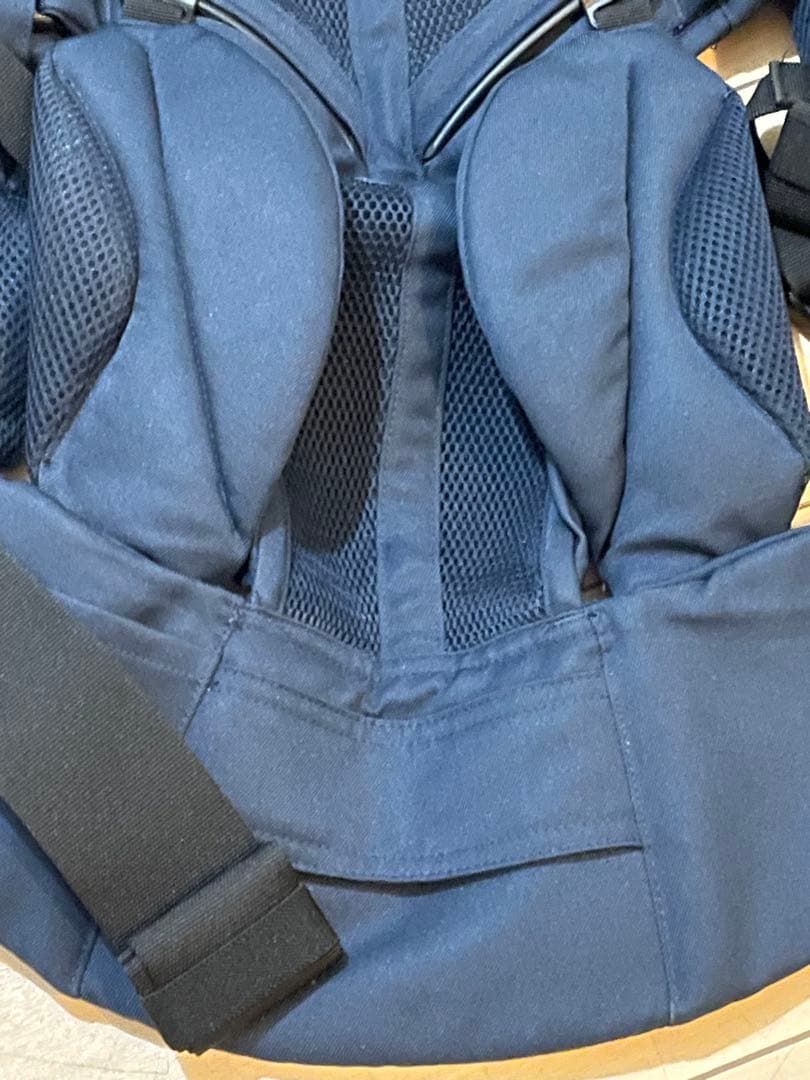 【美品】エルゴベビー　オムニ360 クールエア　ミッドナイトブルー