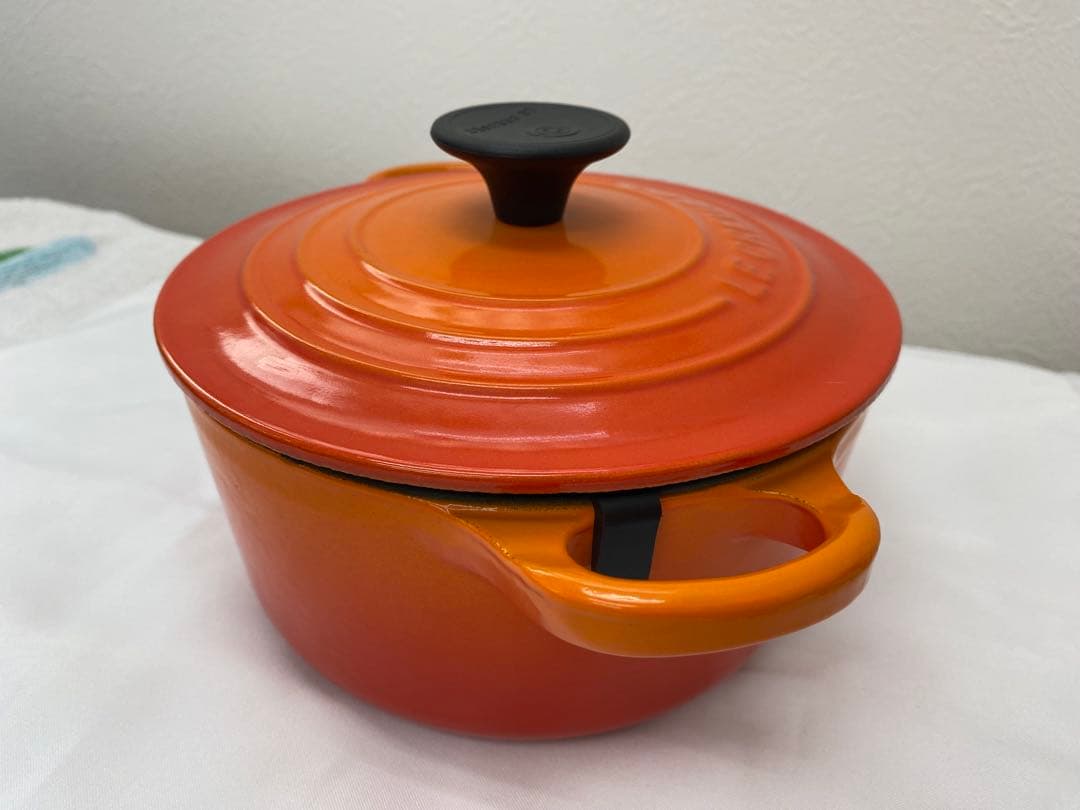 【未使用品】　ル・クルーゼ　シグニチャーココットロンド16cm オレンジ
