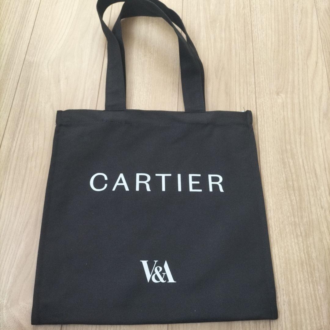カルティエ展 V&A美術館 トートバッグ　ブローチ