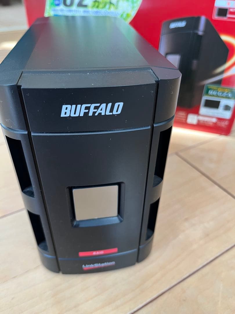 ②バッファロー RAID NAS　LS-WHGL 改4TB!