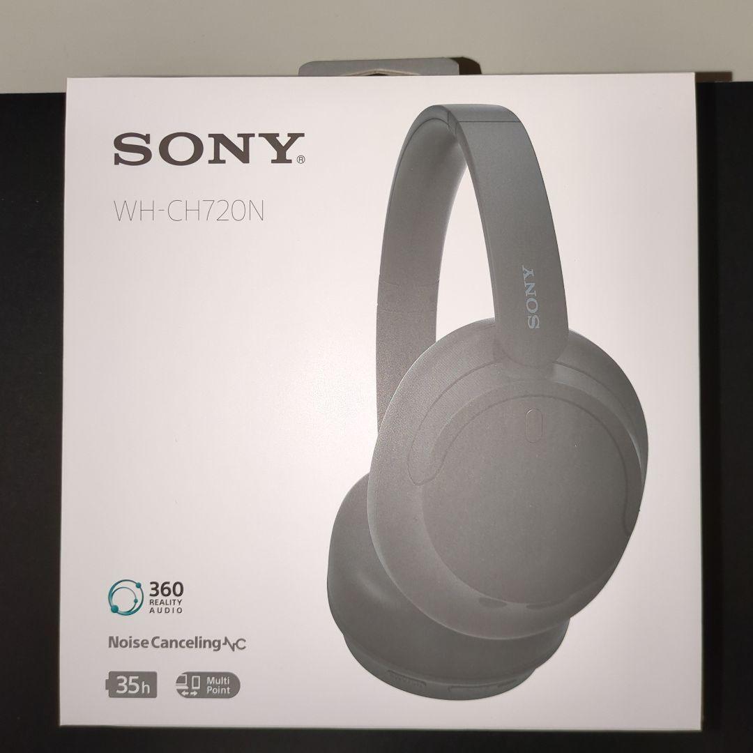 【美品】SONY WH-CH720N ノイズキャンセリングワイヤレスヘッドホン