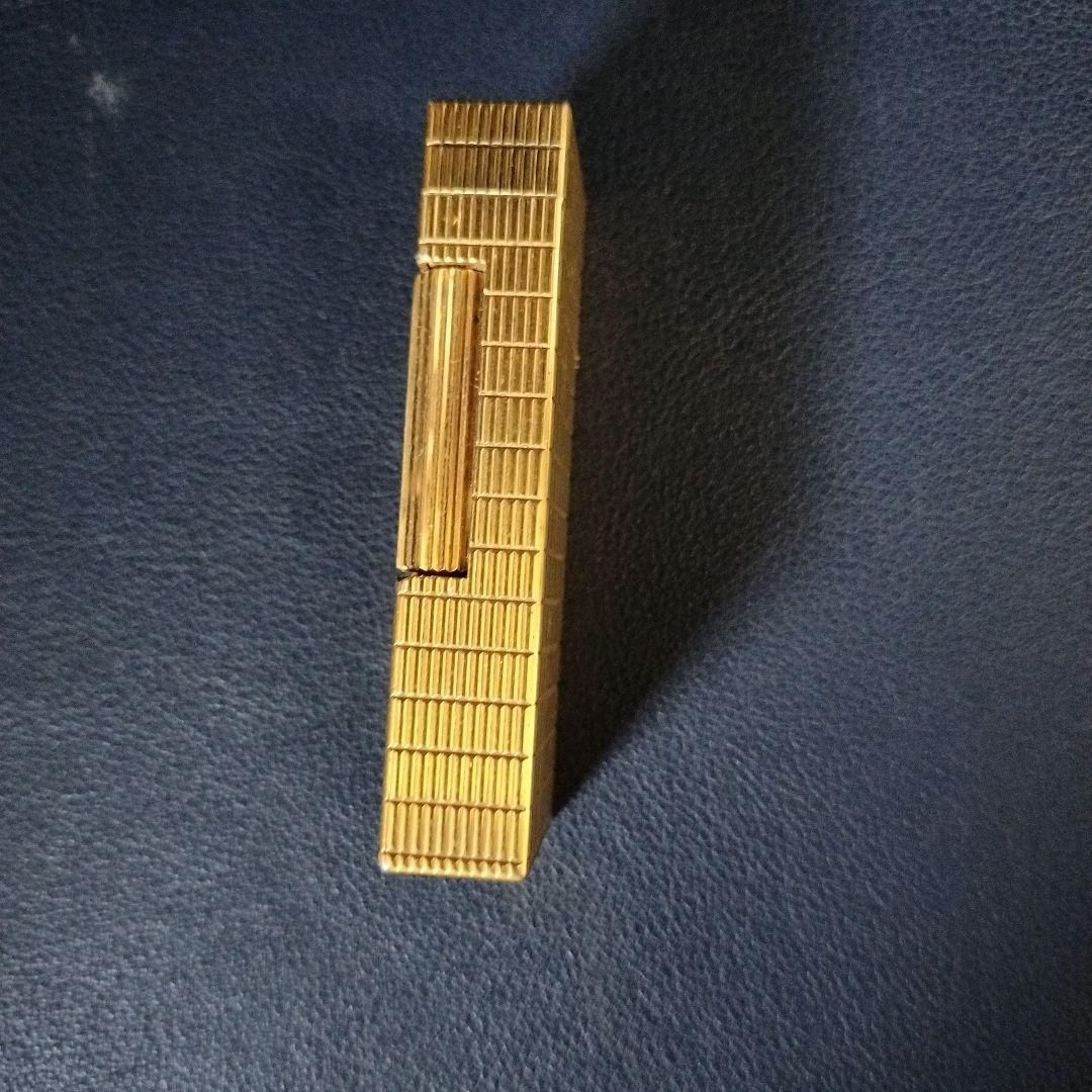 ダンヒル　ガスライター　ゴールド