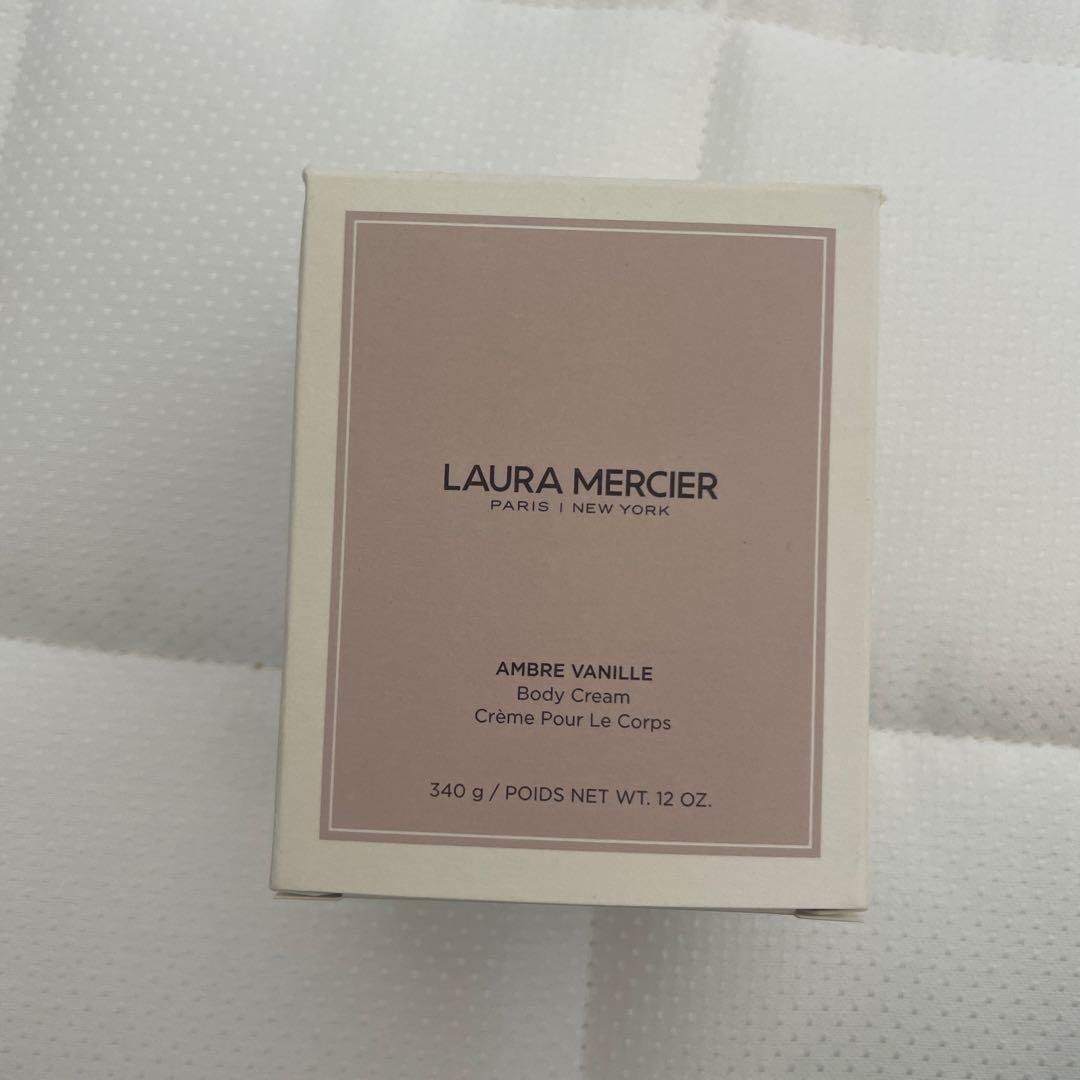 【美品】ローラメルシエホイップトボディクリーム　アンバーバニラ　340g