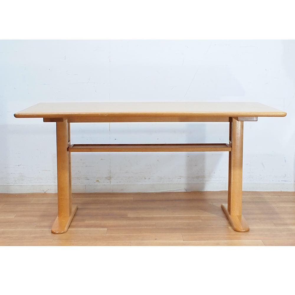 ACTUS取扱い 朝日木材加工 ダイニングテーブル 130cm ロータイプ