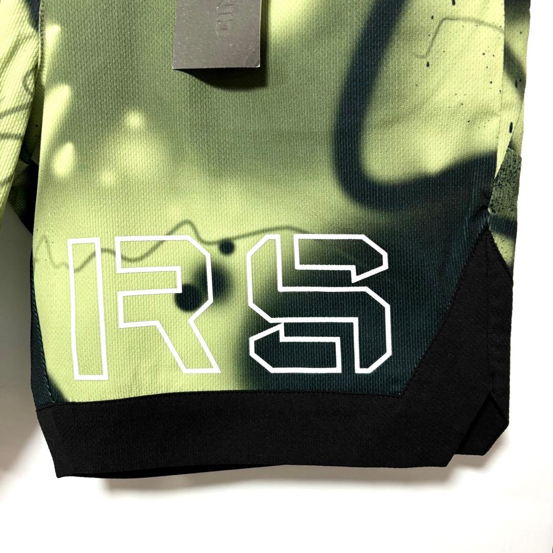 新品 ラッセルノ ゴルフ ロゴ ストレッチ ショーツ スプレー カーキ L 5