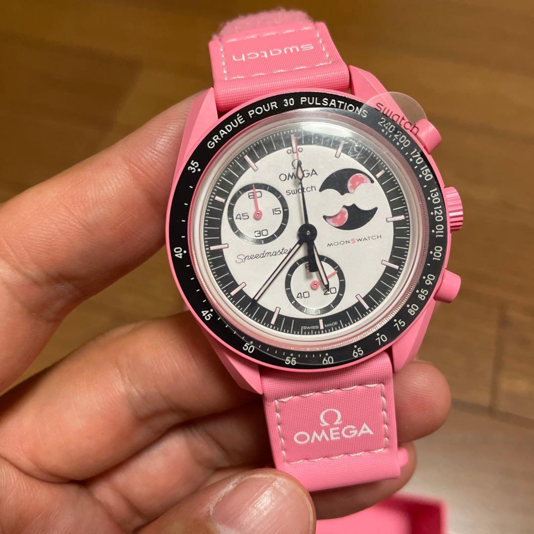 ムーンスウォッチ⭐︎Mission to the Pink Moon⭐︎オメガ