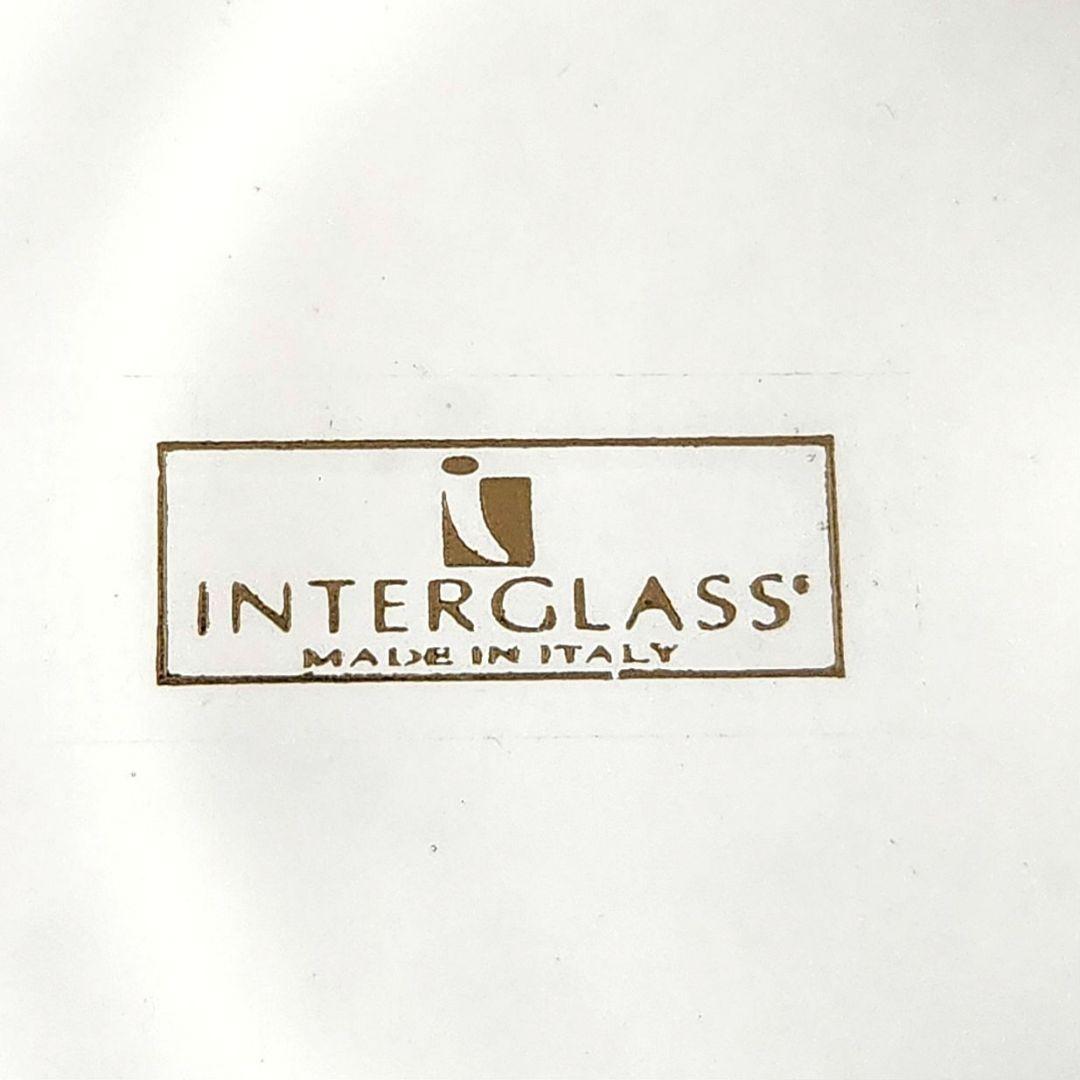 INTERGLAS インターグラス　イタリア製　スープ皿　銀彩