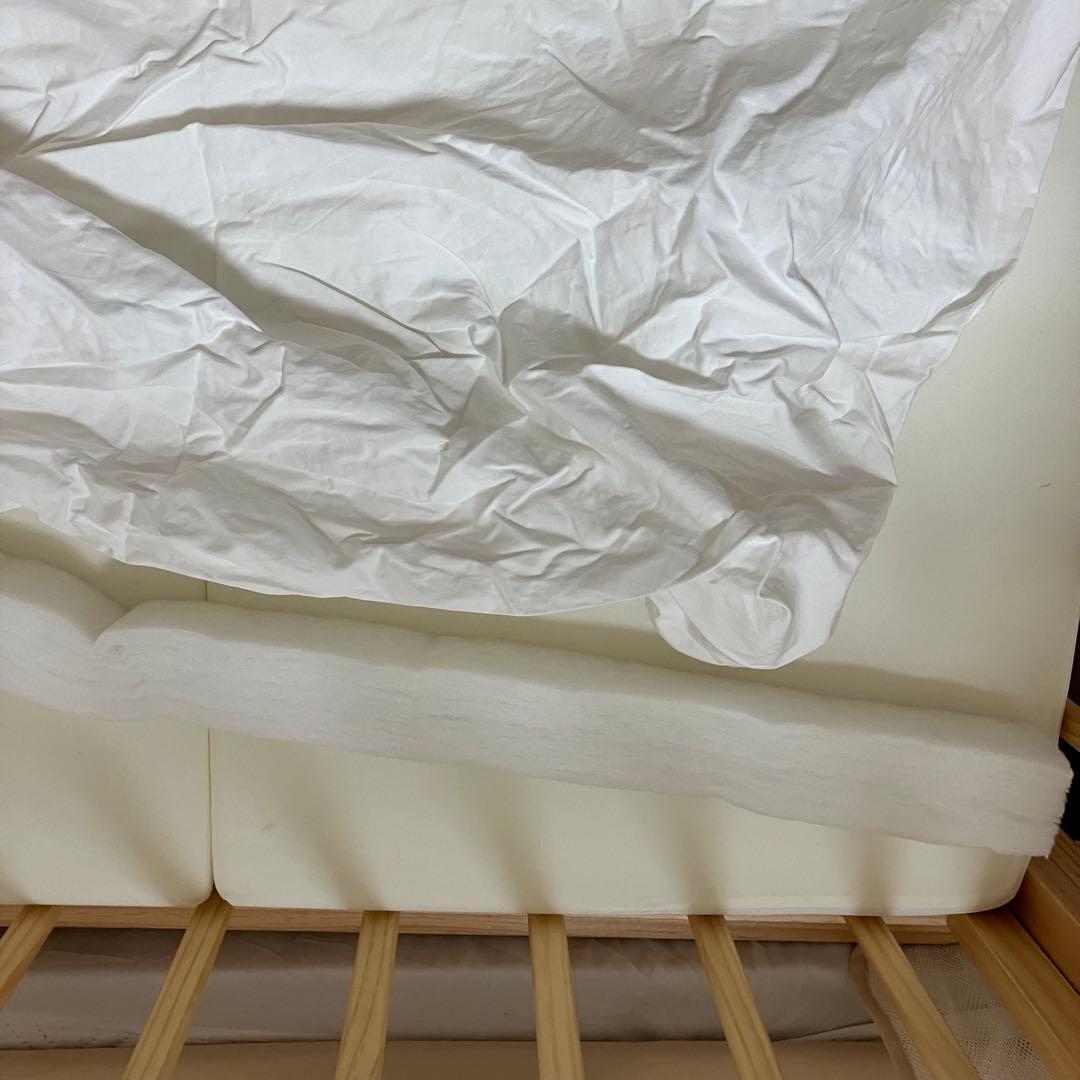 そいねーる　ミニベビーベッド　ナチュラル　60×90cm ベビーベッド