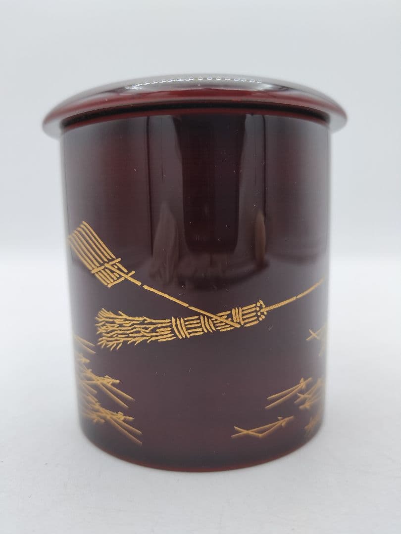 c641 棗 金輪寺 吹寄蒔絵 中村恭蔵 木箱 茶道具 古物