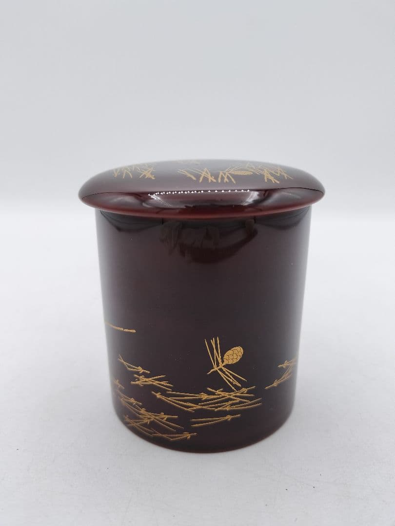 c641 棗 金輪寺 吹寄蒔絵 中村恭蔵 木箱 茶道具 古物