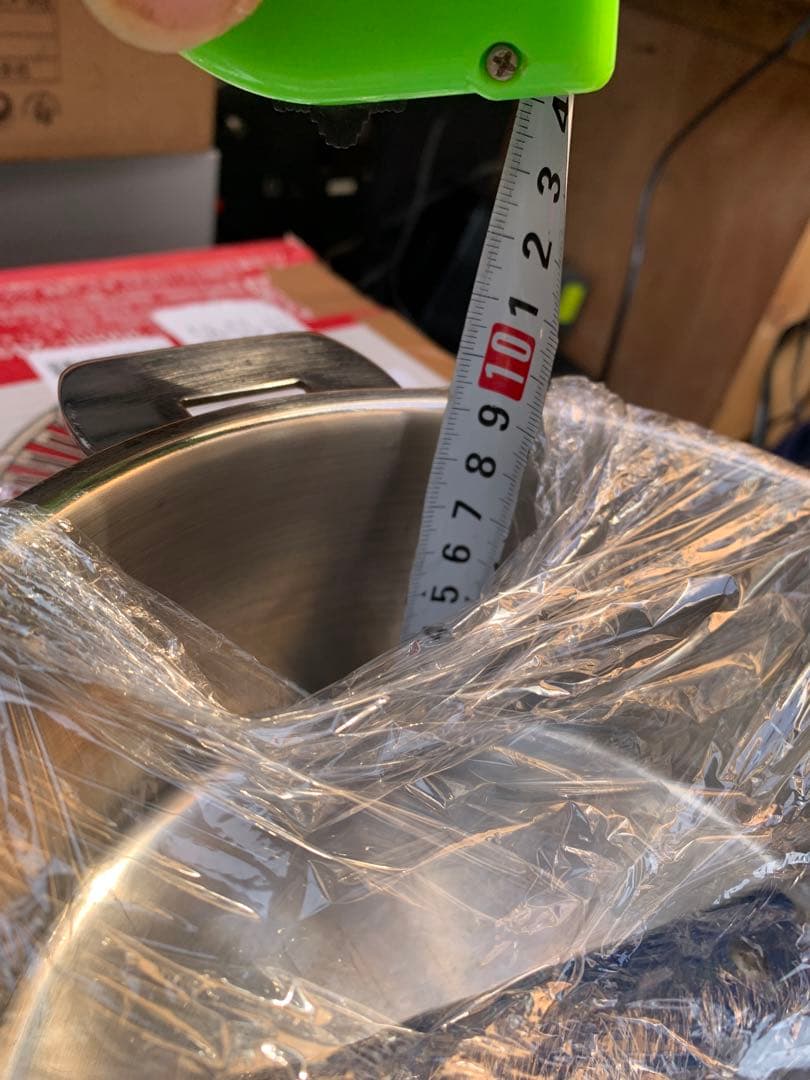 クリステル CRISTEL グラフィット 浅型鍋 両手鍋 青いハンドル