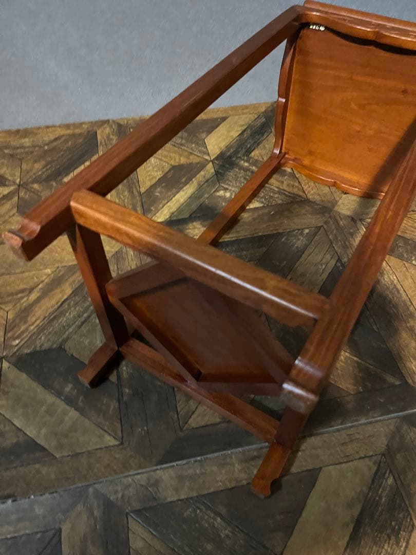 カリモク 花台 インテリア 昭和レトロ アンティーク 飾り台