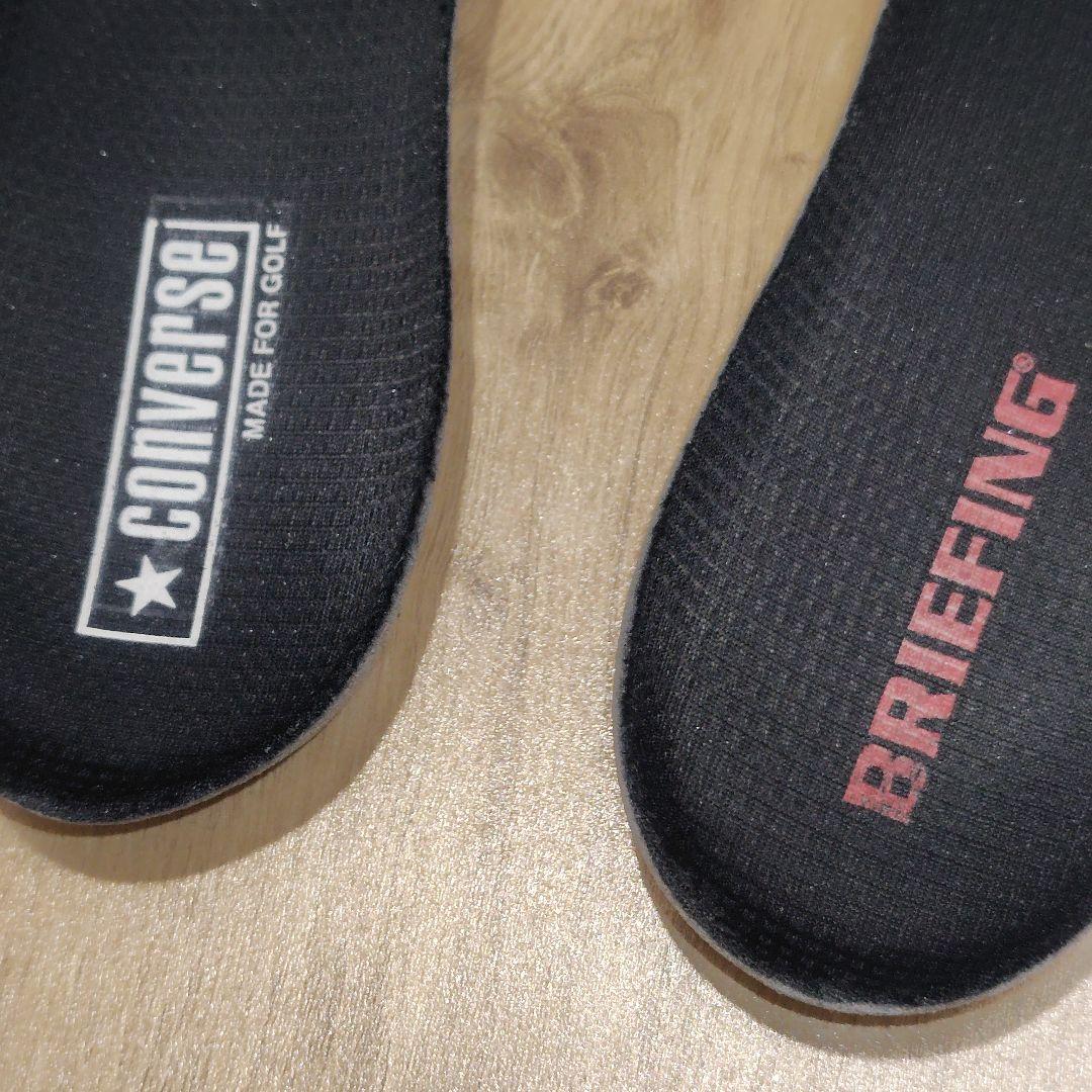【稀少・美品】ブリーフィング × コンバース スパイクレス ゴルフシューズ