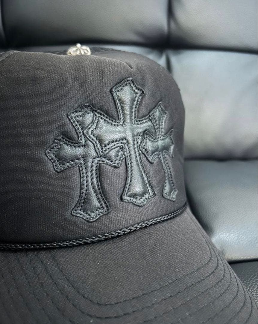 CHROME HEARTS クロムハーツ セメタリークロスパッチ キャップ