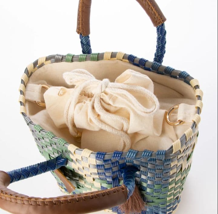 【極美品】woven メルカドバッグ 2way ショルダートートバッグ