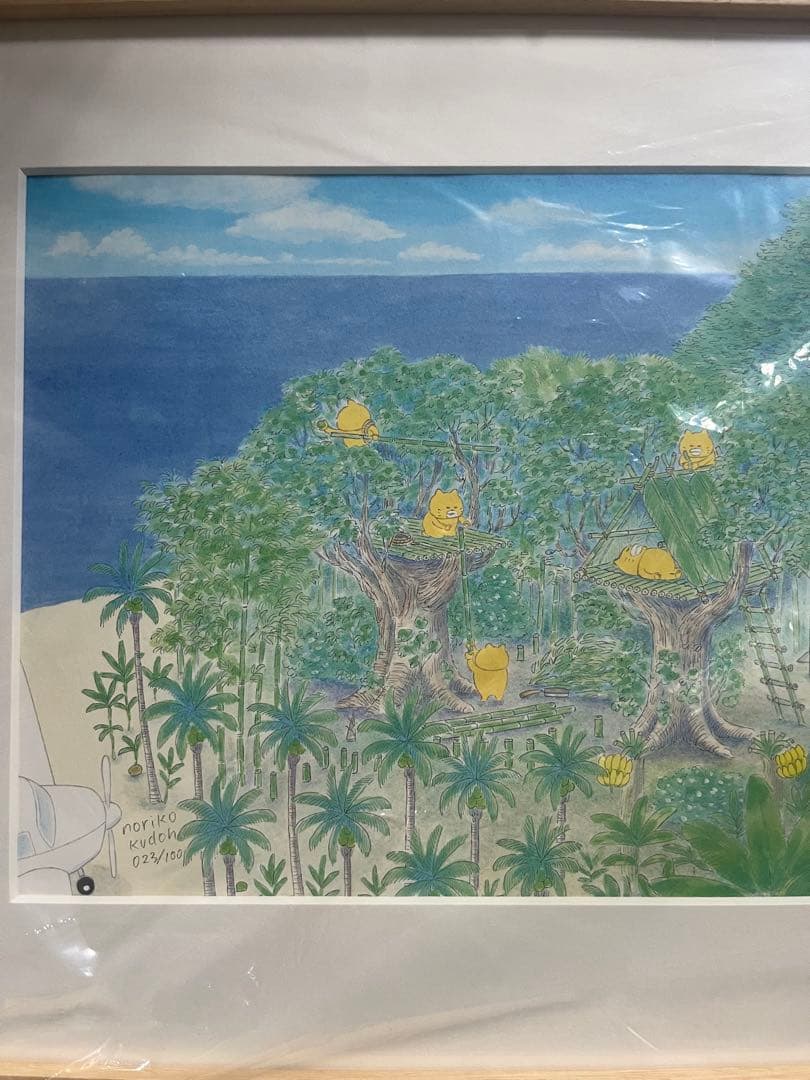 ●ドレス● ノラネコぐんだん 複製原画 (ノラネコぐんだんそらをとぶ)