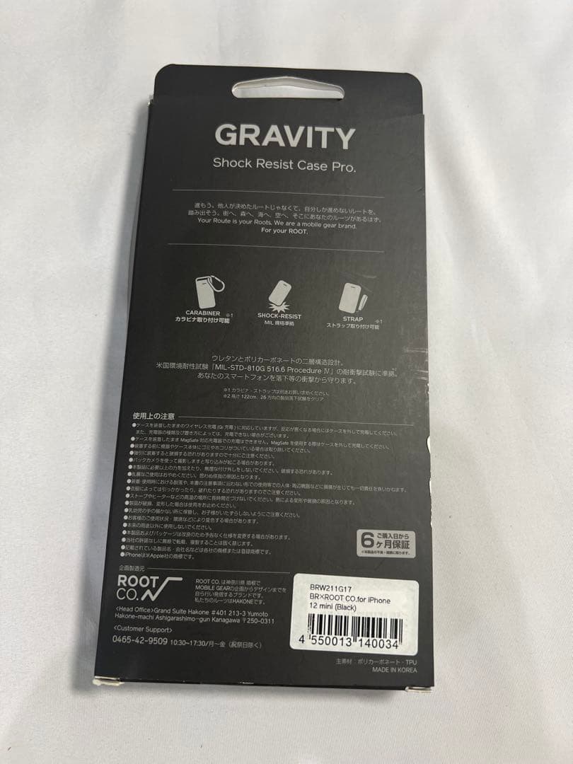 極美品　ROOT CO. ×BRIEFING iPhone12 mini ケース