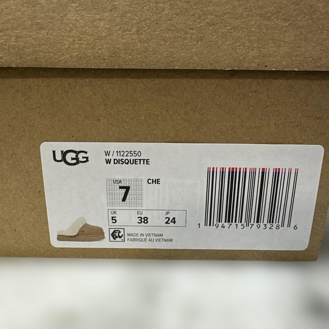 UGG Disquette Slipper Chestnut アグ 厚底サンダル