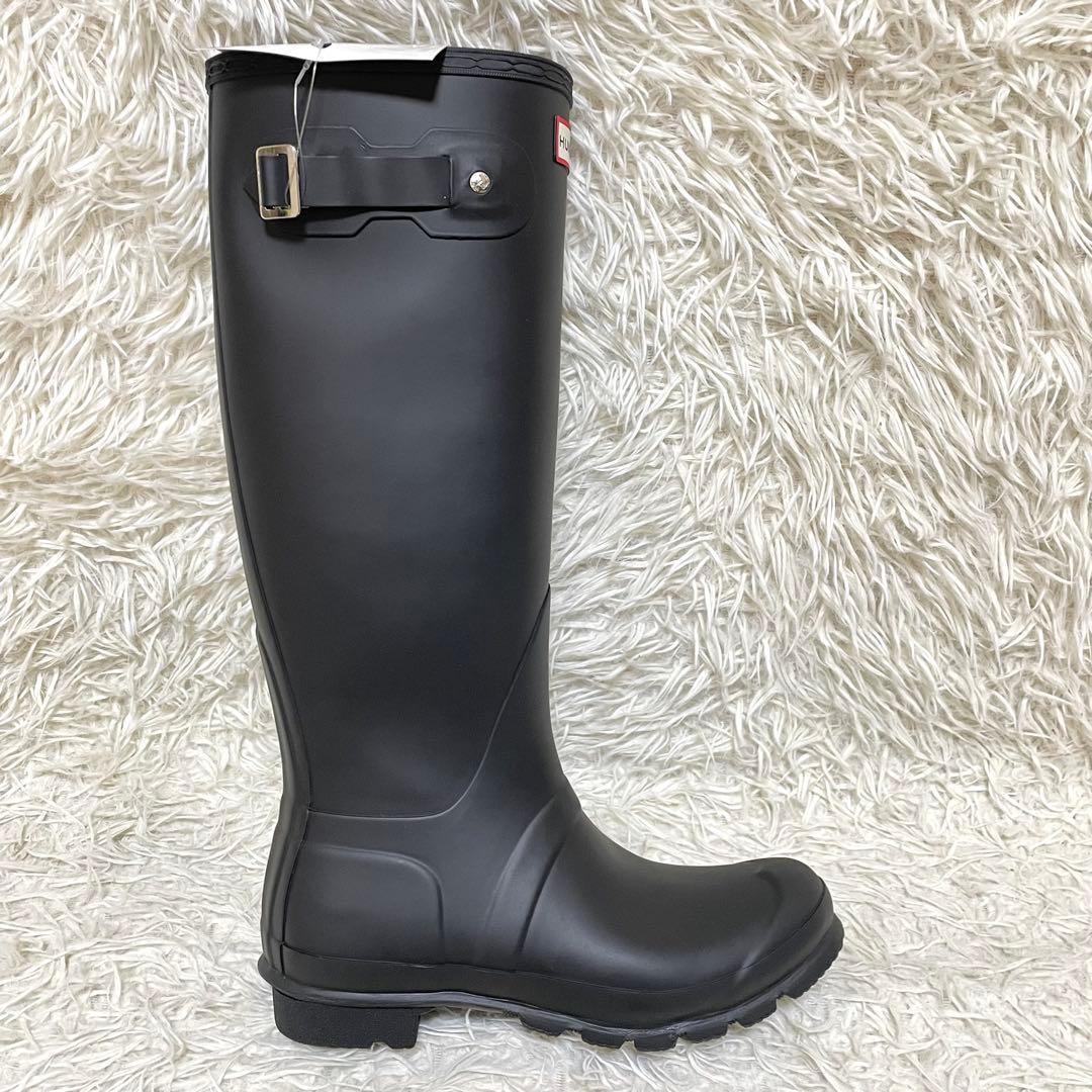 【未使用】HUNTER WFT1000RMA ロングレインブーツ 24