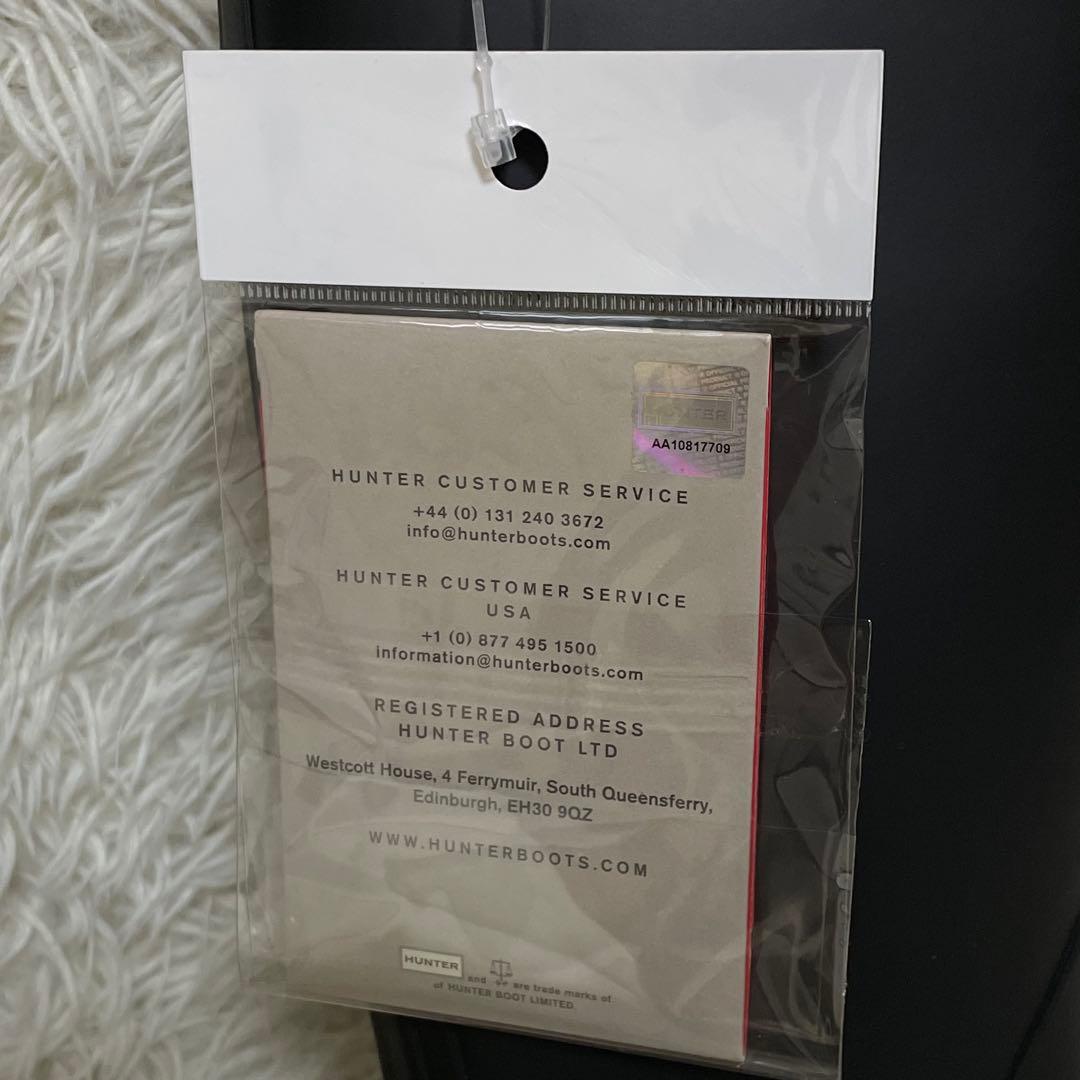 【未使用】HUNTER WFT1000RMA ロングレインブーツ 24