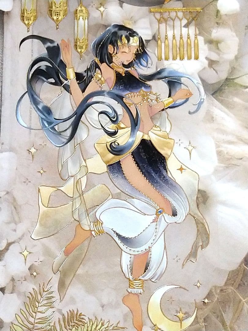 ✩再販✩J1104＃夜譚少女(烫金)703工作室切り売り海外人物マステ女の子