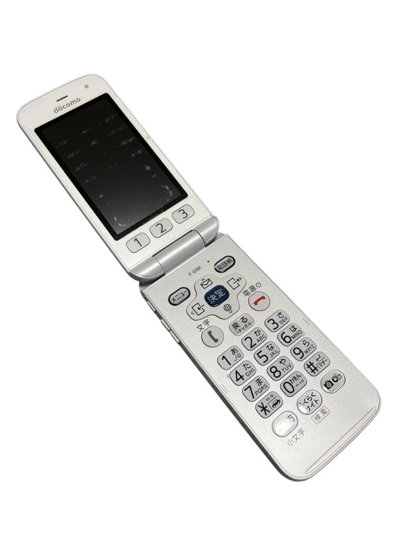 docomoらくらくホン F-01M ホワイト