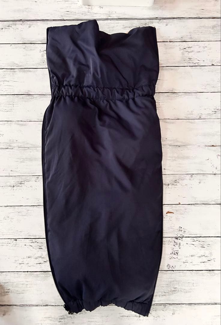 配色使い リバーシブル ダウンママコート ［マタニティ/産後］大きい サイズ