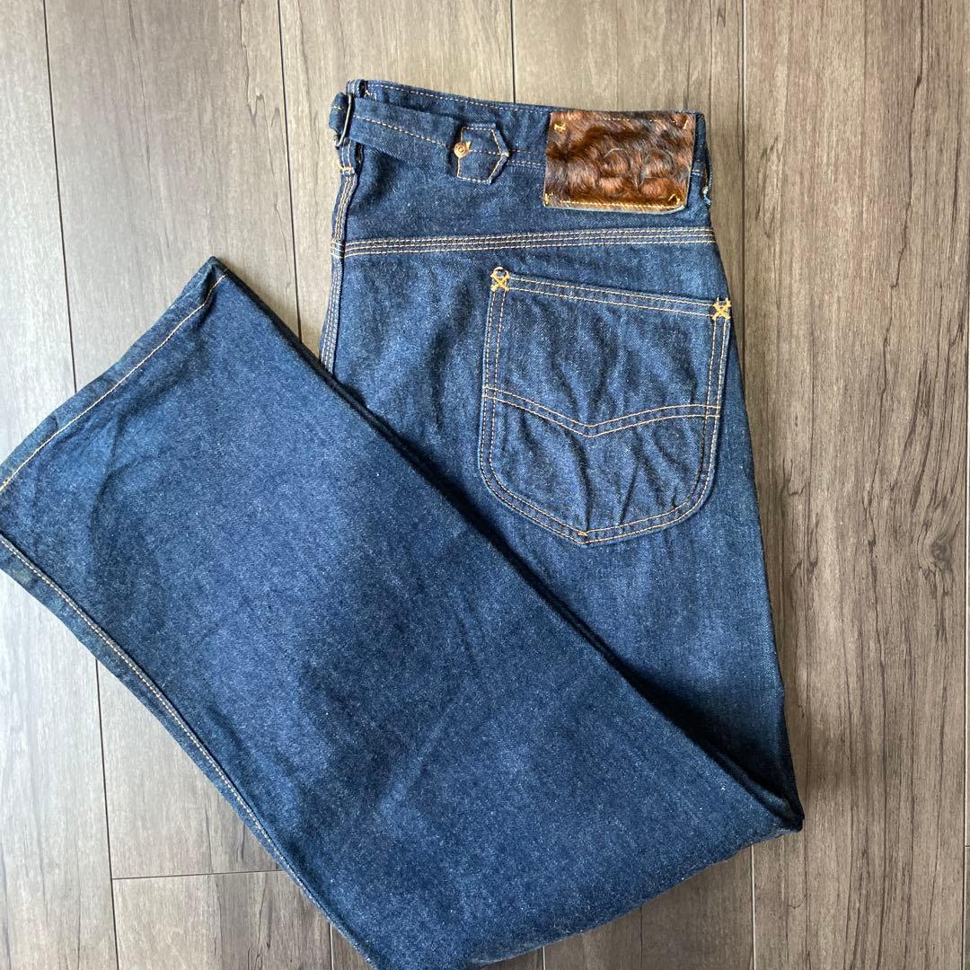 Leeカウボーイビンテージ1937復刻バックシンチ1101 日本製W36 L33
