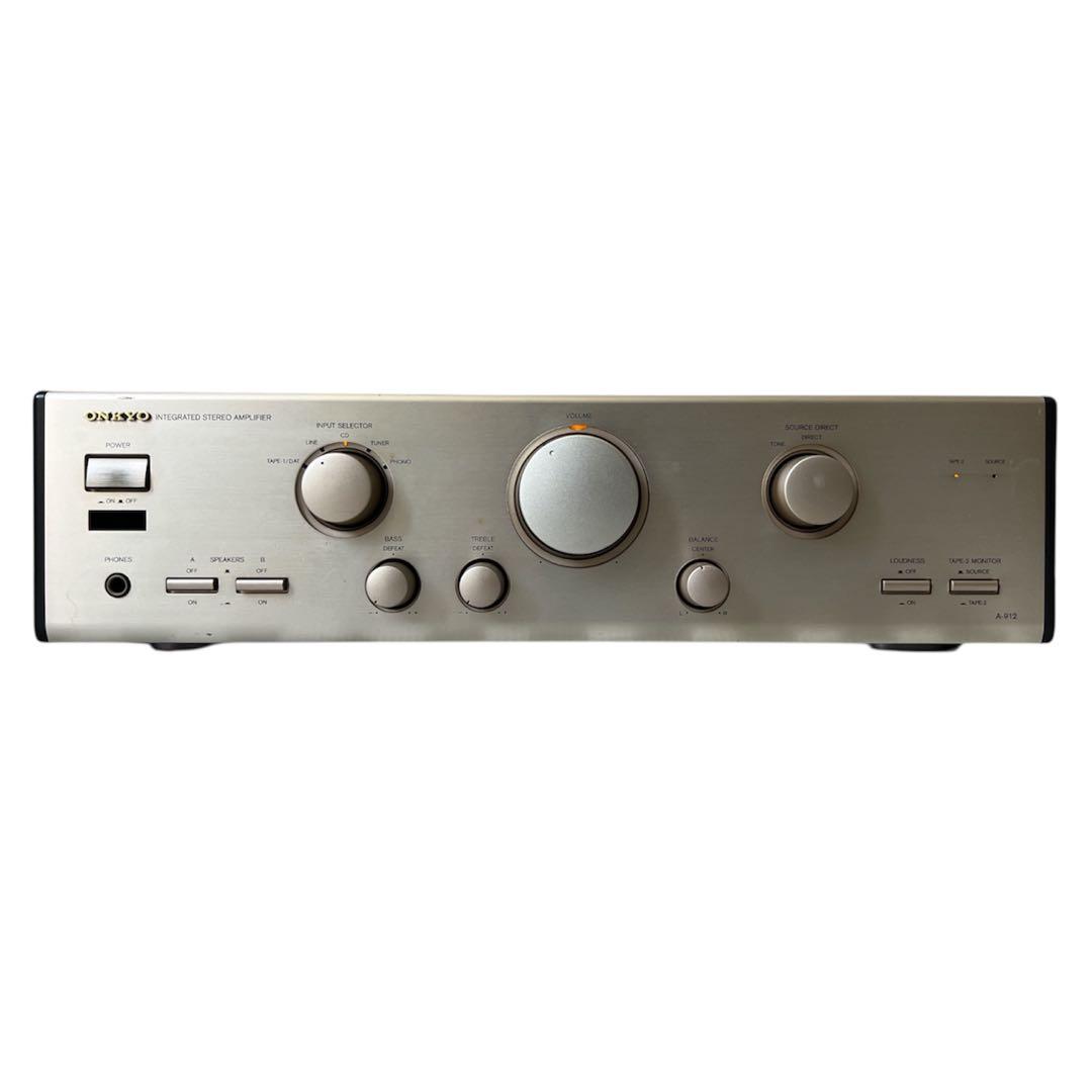 【美品】ONKYO A-912 プリメインアンプ　真空管アンプ