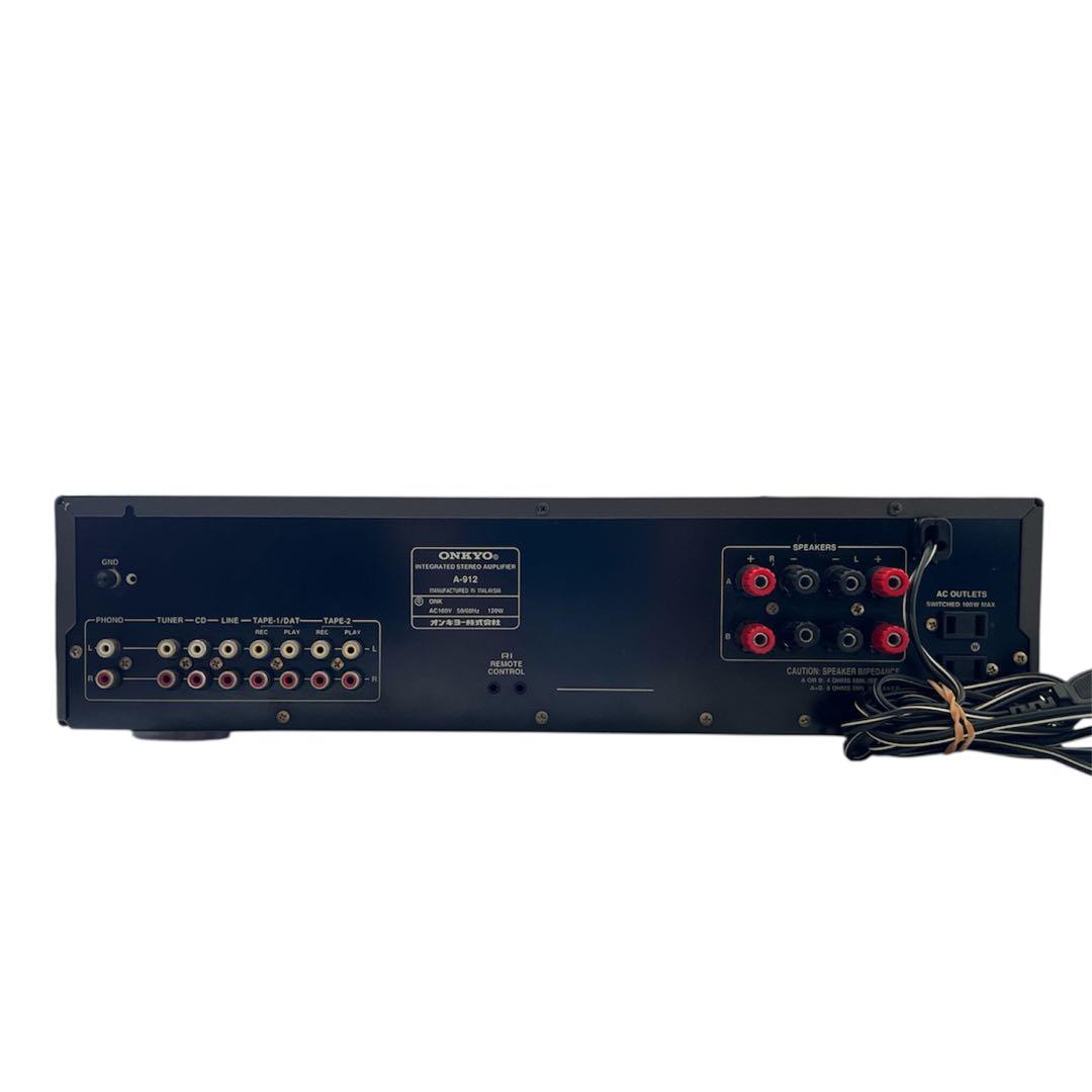 【美品】ONKYO A-912 プリメインアンプ　真空管アンプ