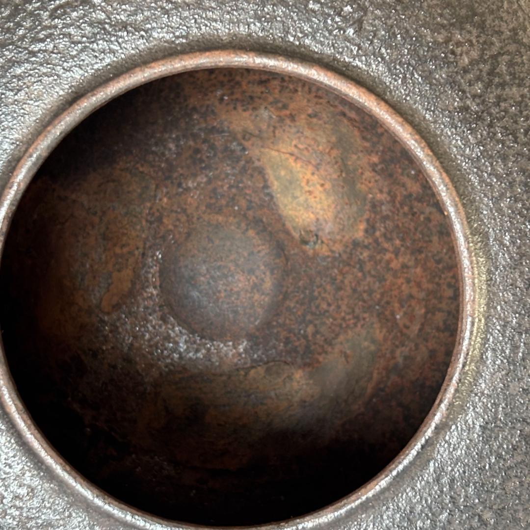 1612　鋳鉄製　茶釜