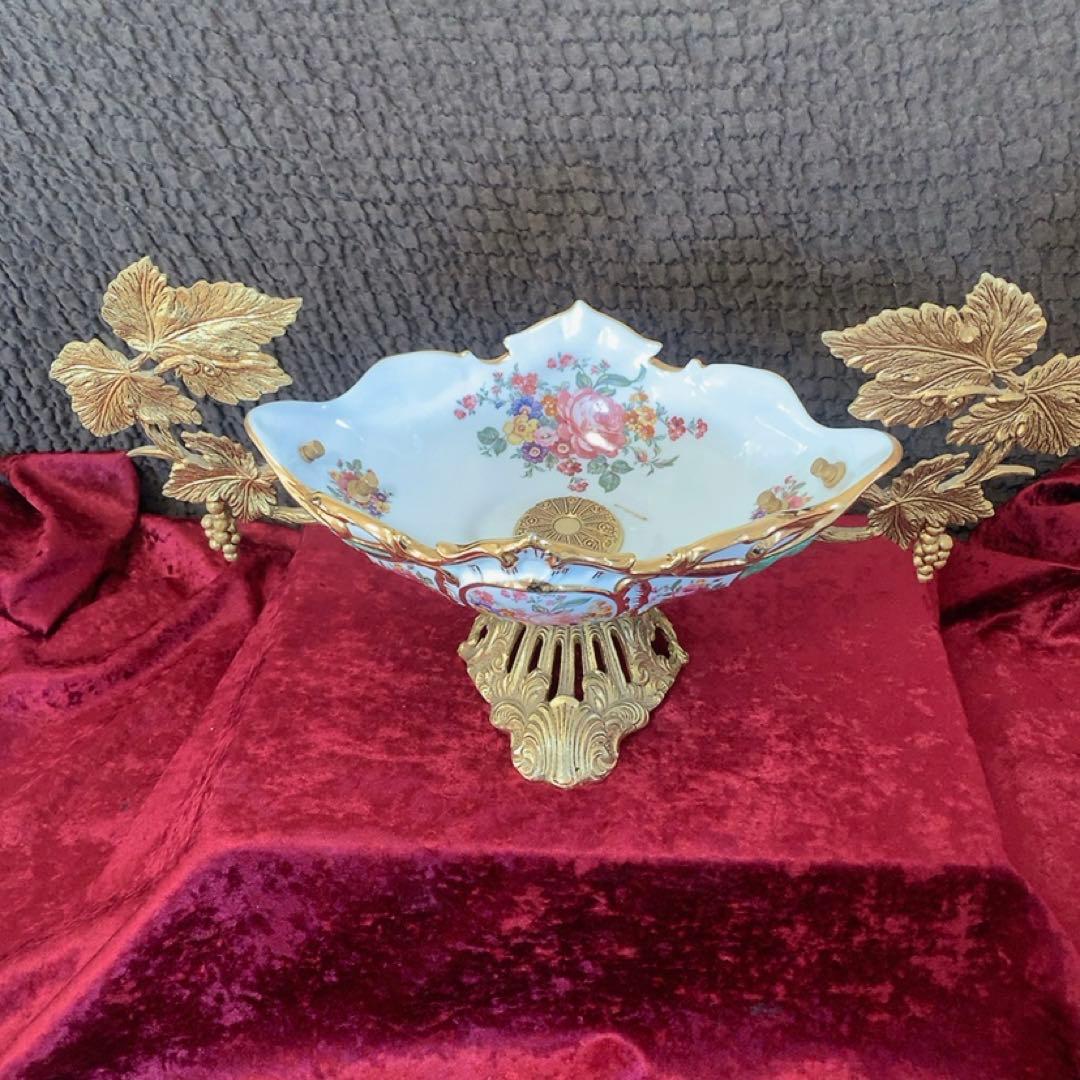 イタリア製　陶器　置物