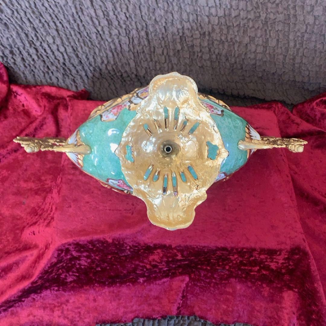 イタリア製　陶器　置物