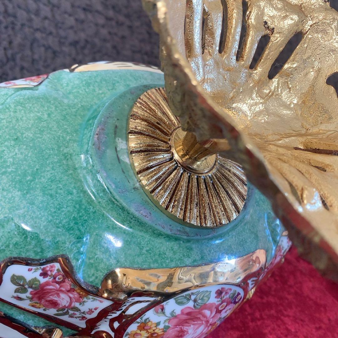 イタリア製　陶器　置物