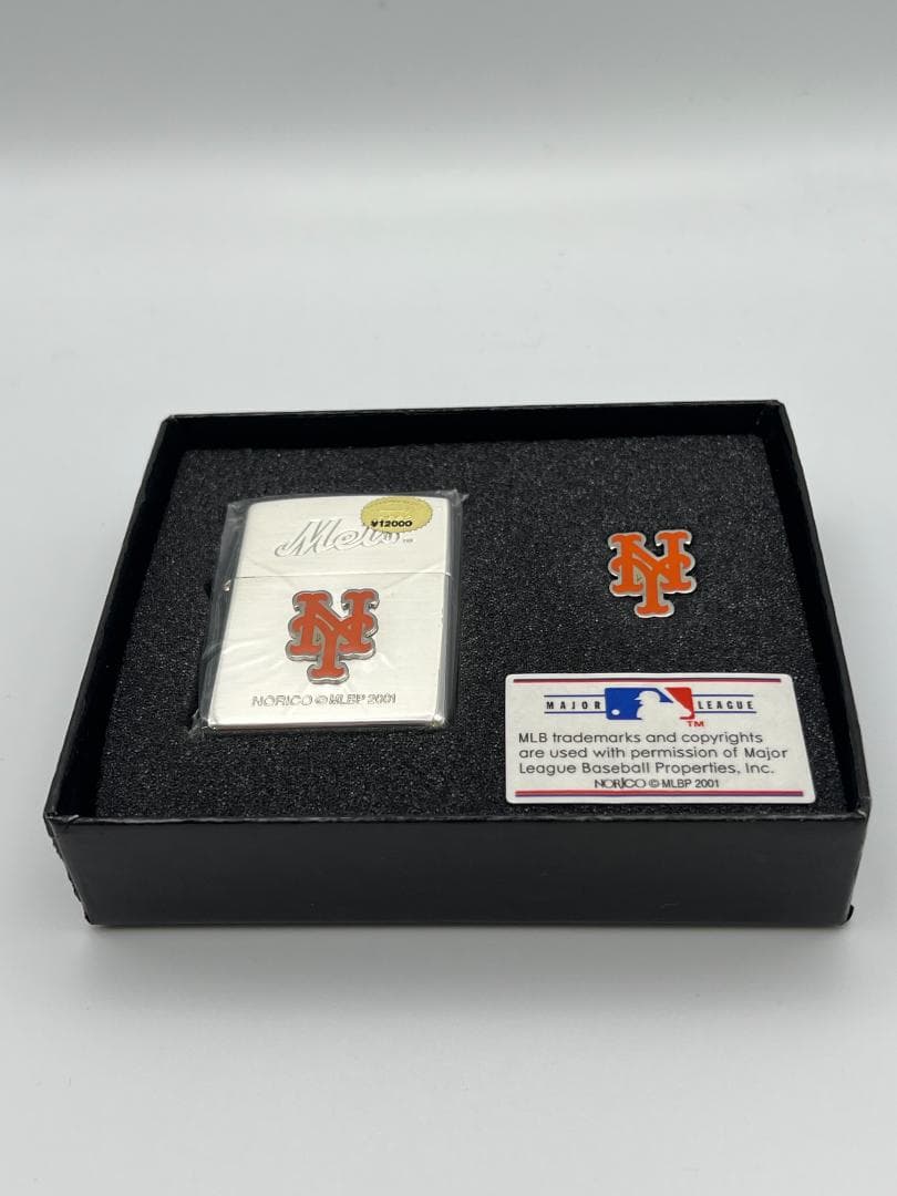 MLBニューヨーク・メッツ ZIPPO＋ピンバッジセット